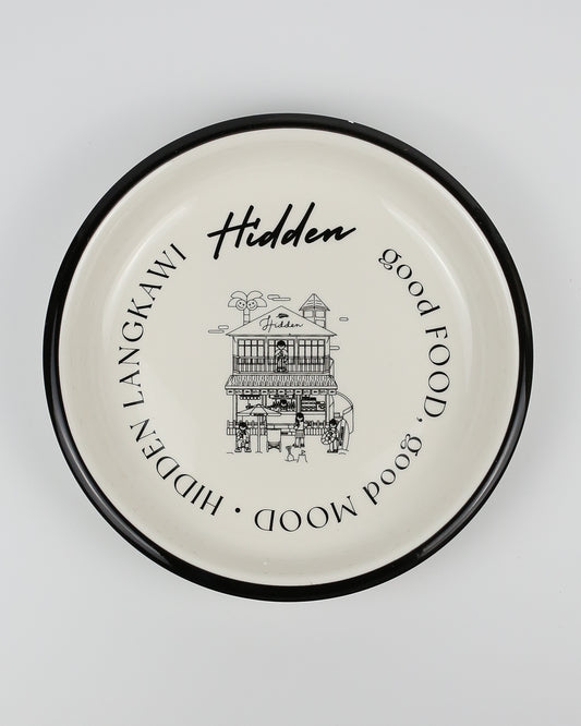 Hidden Beach House Plate