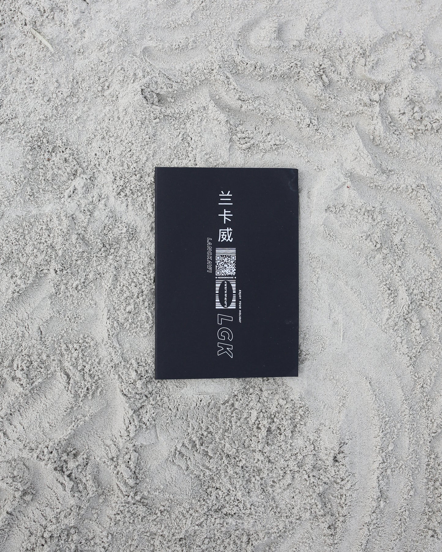 Holiday Pass to Langkawi Notebook in Black