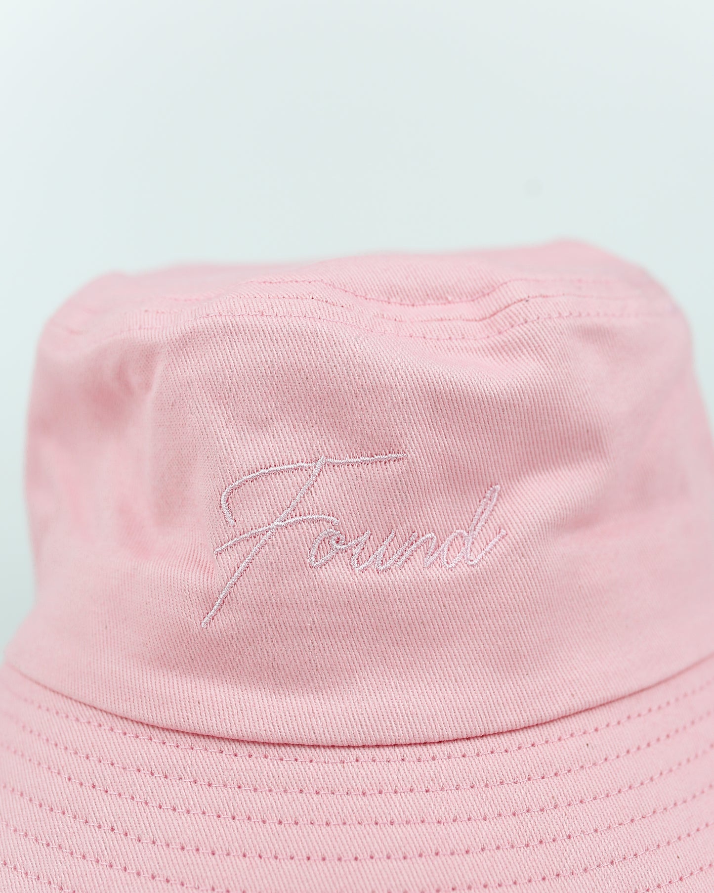 Found Bucket Hat in Pink