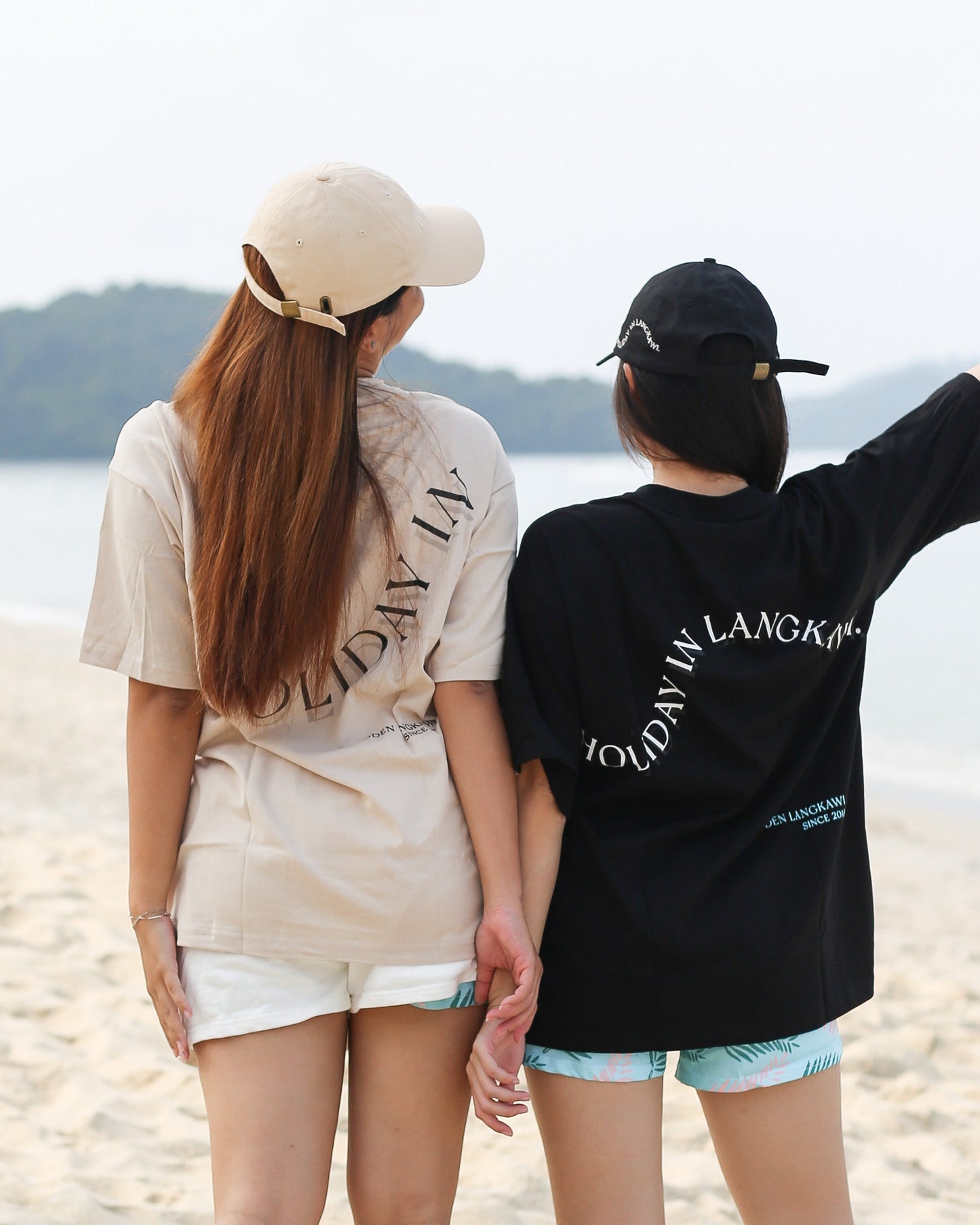 Holiday in Langkawi Tee in Black