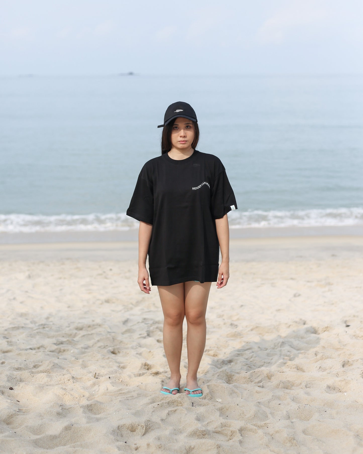 Holiday in Langkawi Tee in Black
