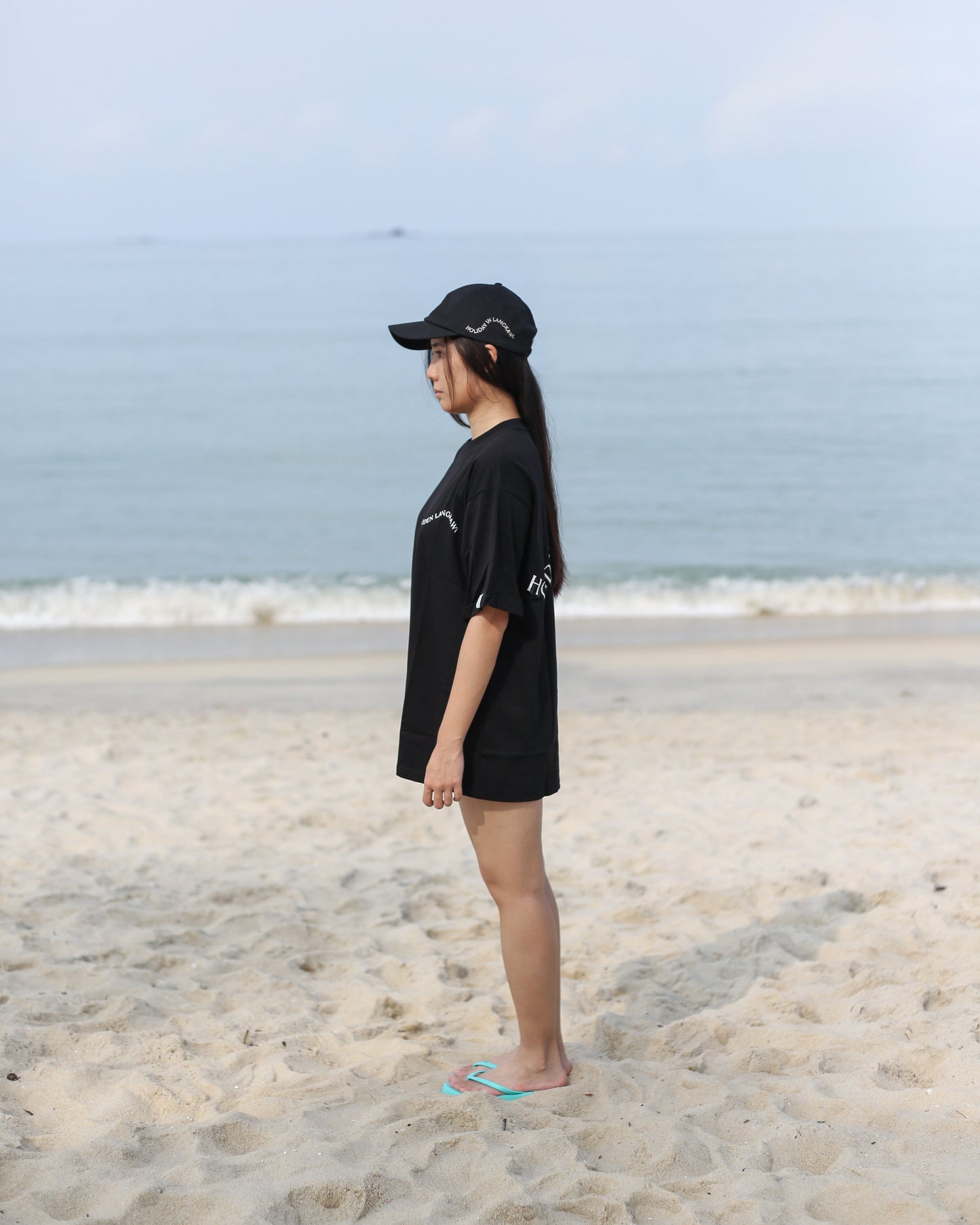 Holiday in Langkawi Tee in Black