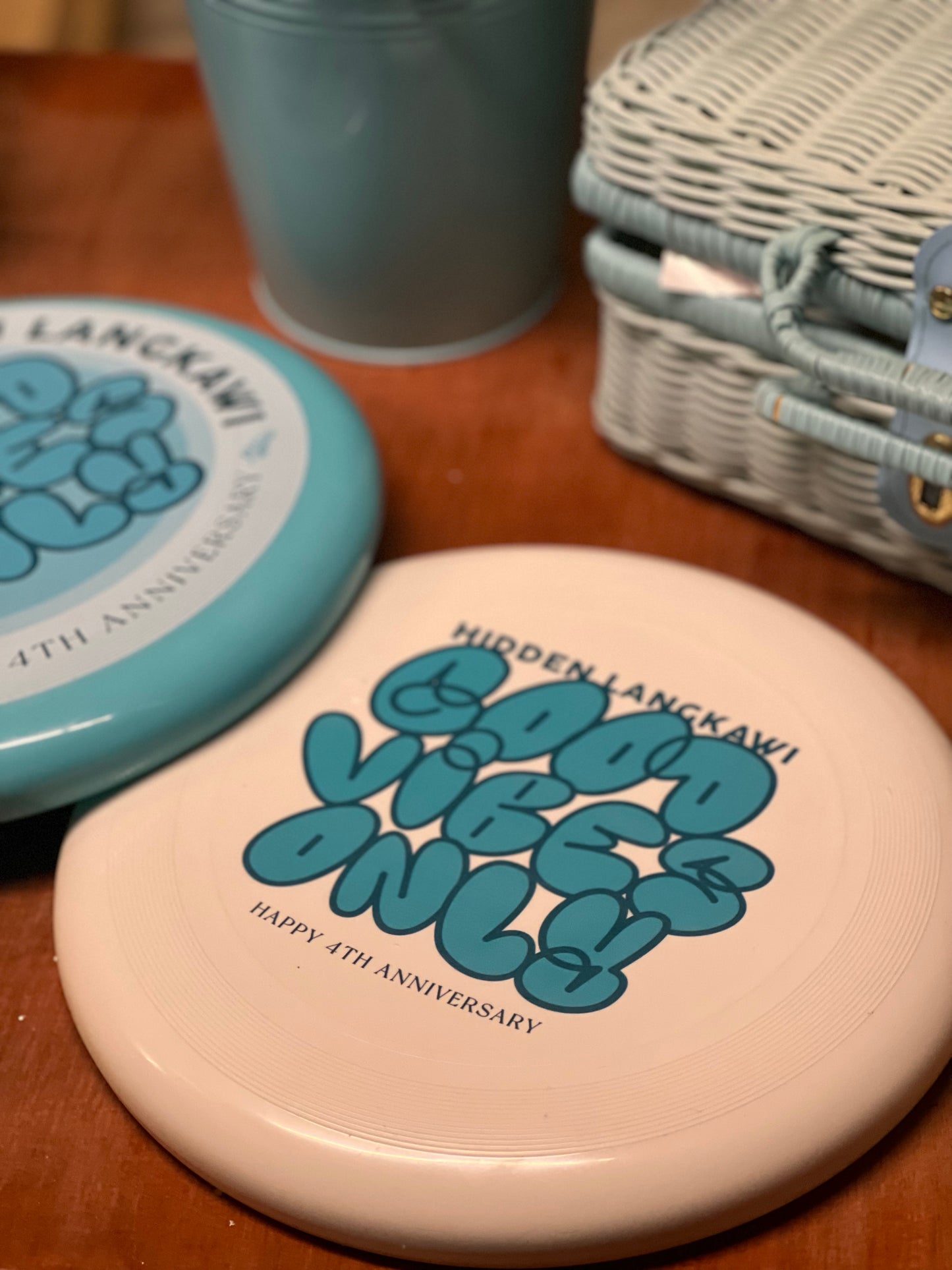 Good Vibes Only Frisbee