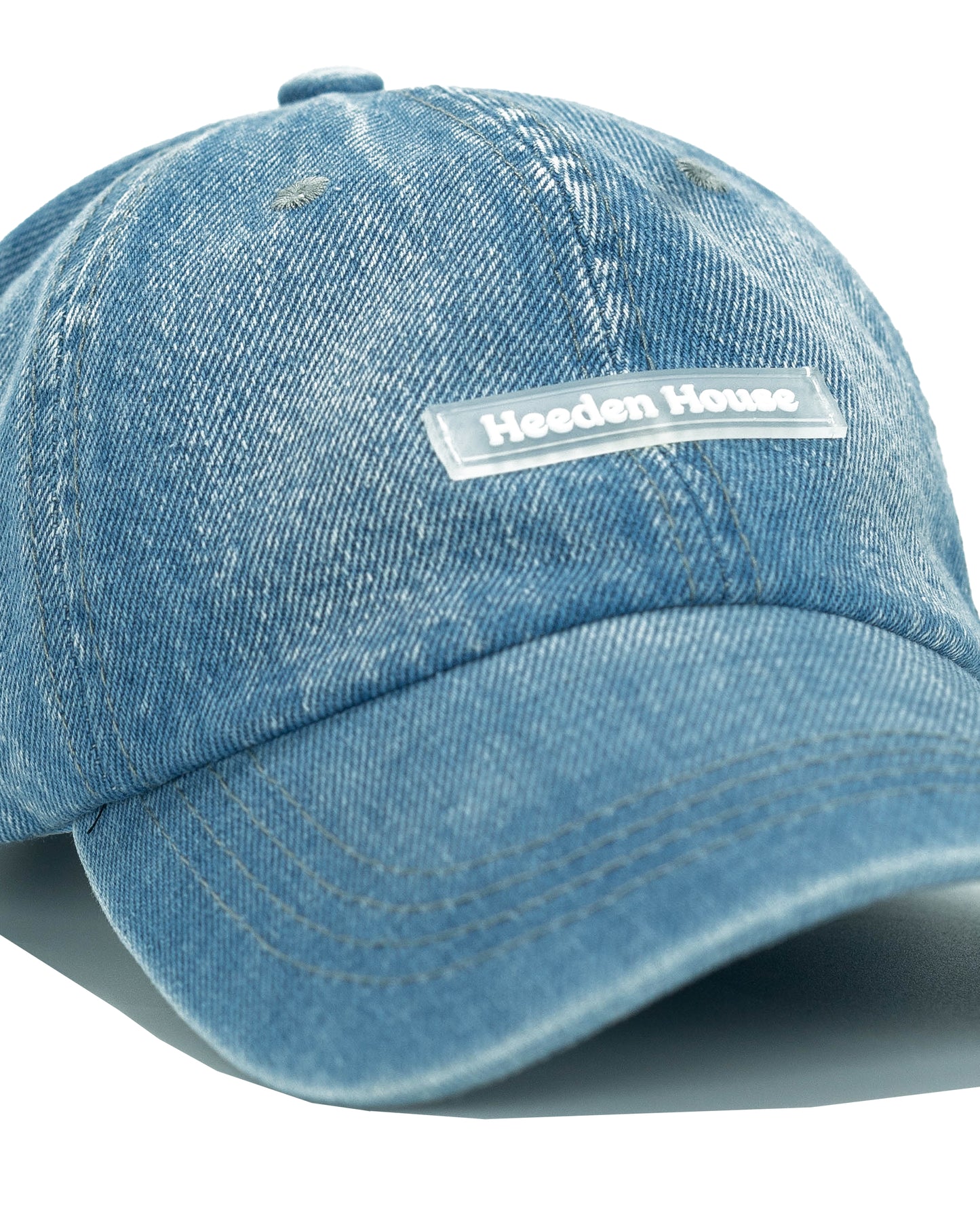 Denim baseball cap