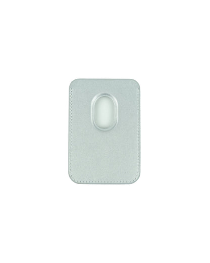 Hey Heeden MagSafe Card Holder in Silver