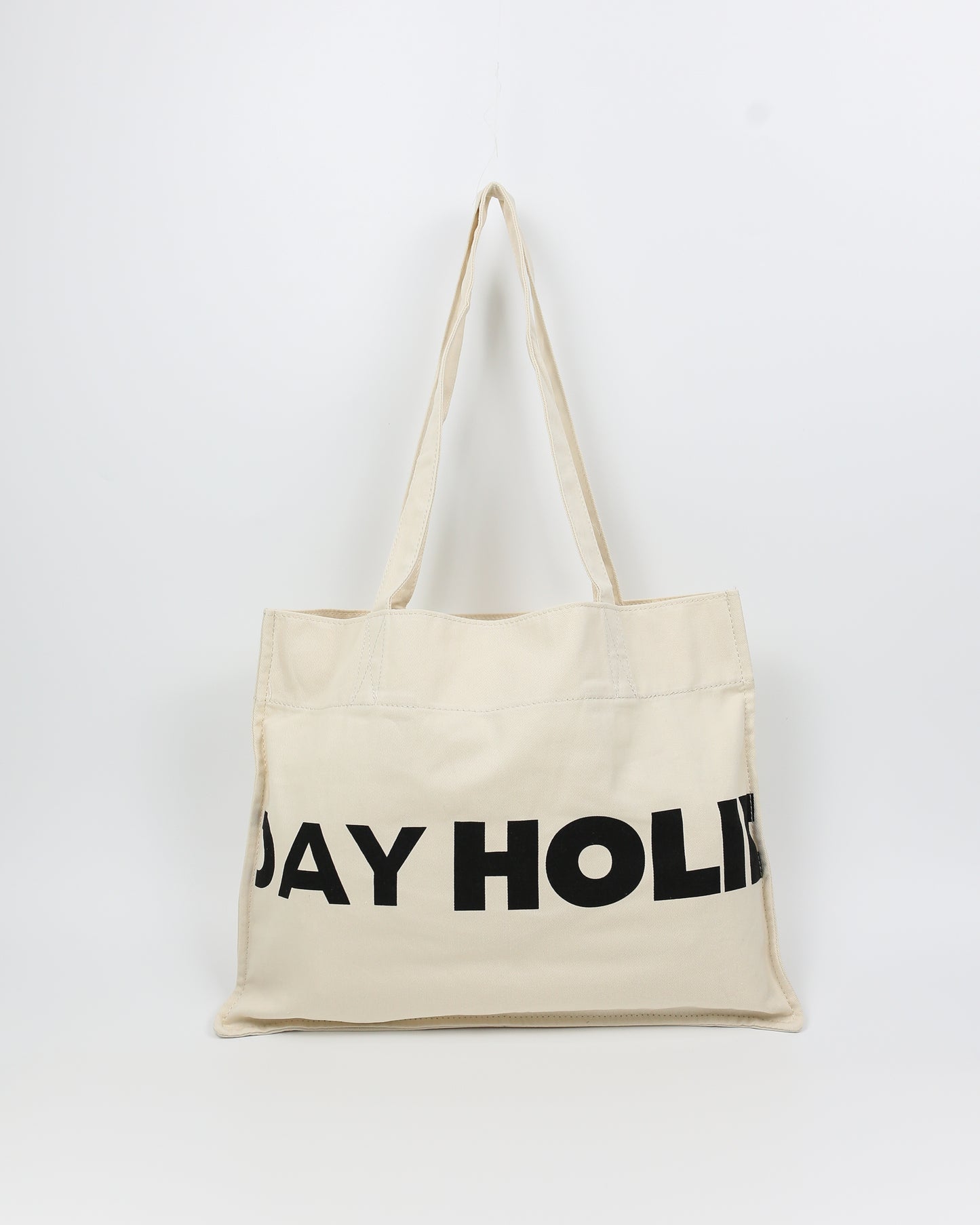 Holiday Tote Bag in Sand