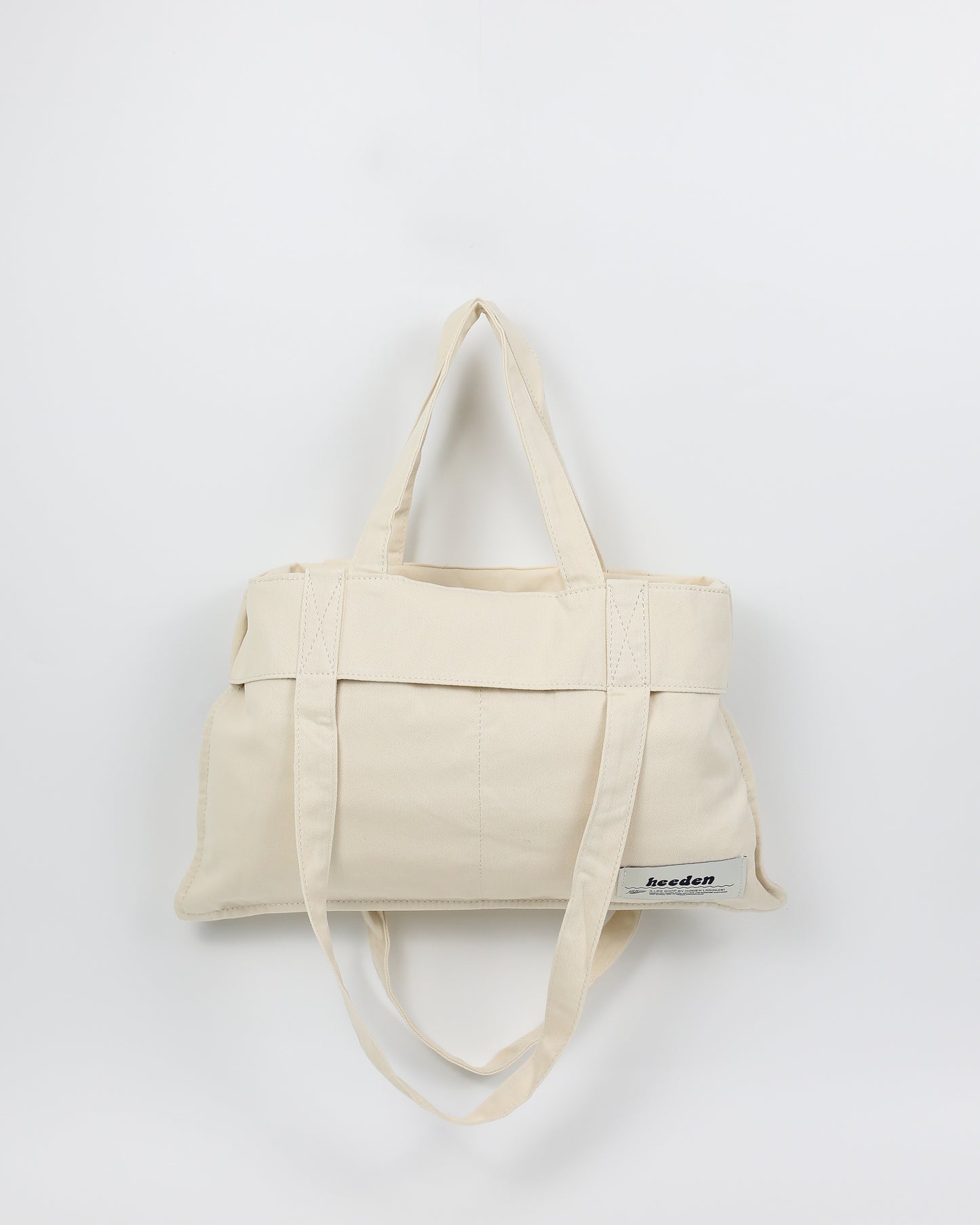 Holiday Tote Bag in Sand