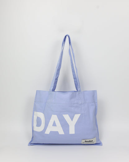 Holiday Tote Bag in Peri Winkle