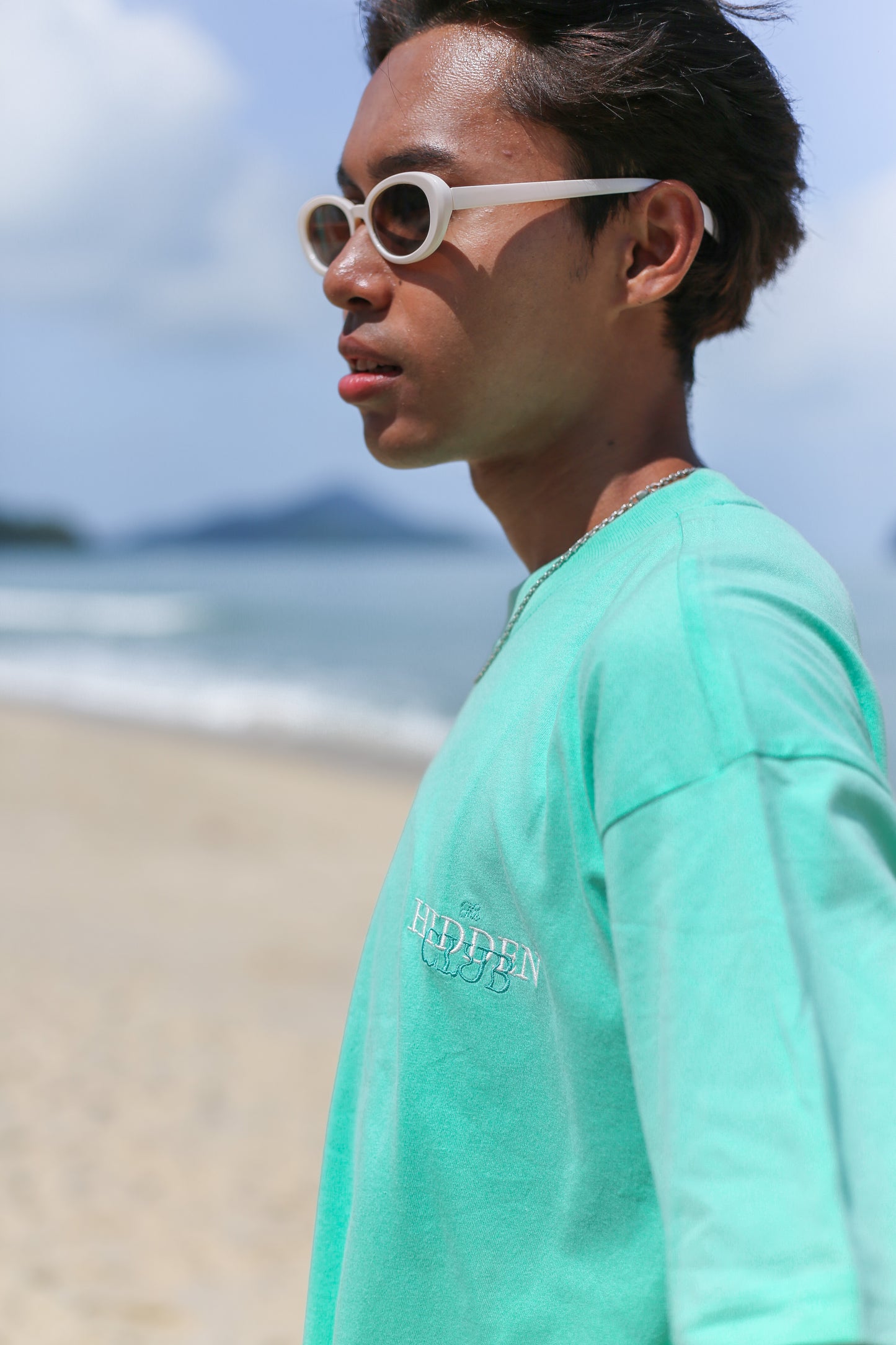 The Hidden Club Tee in Turquoise [Capsule 1]