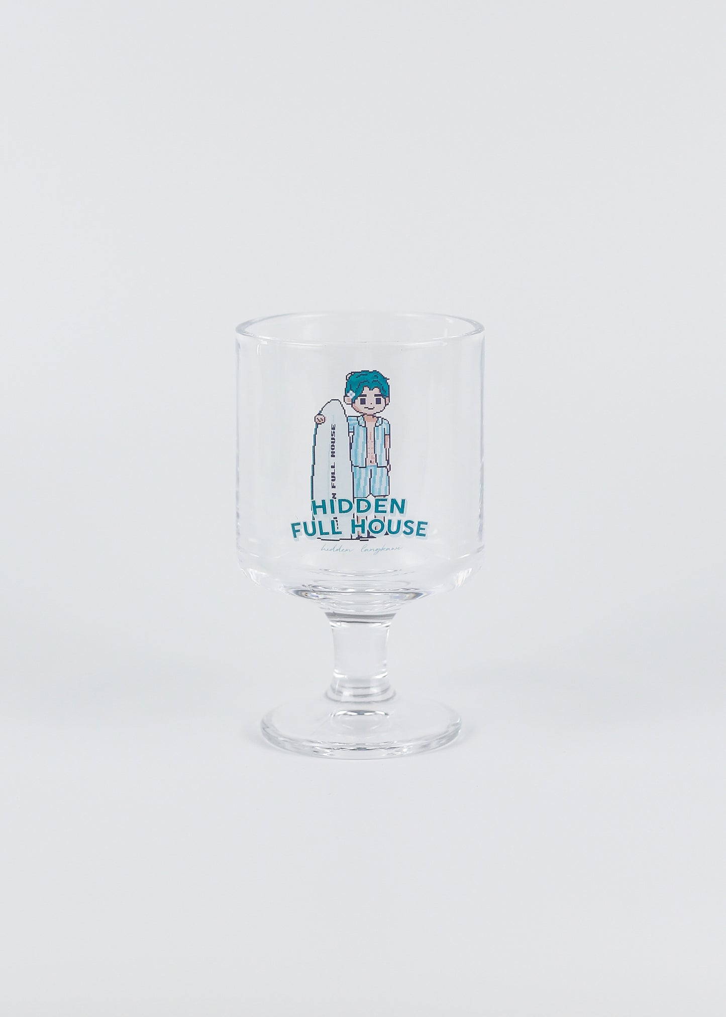 Hidden Full House Dessert Glass -Boy