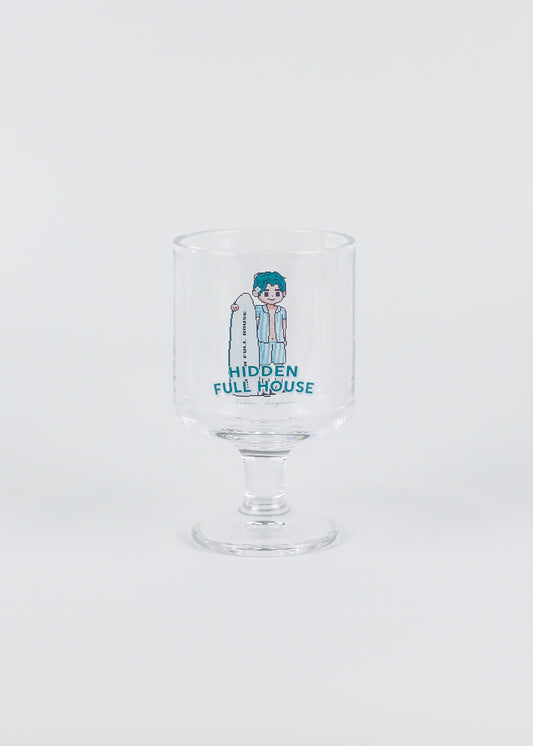 Hidden Full House Dessert Glass -Boy