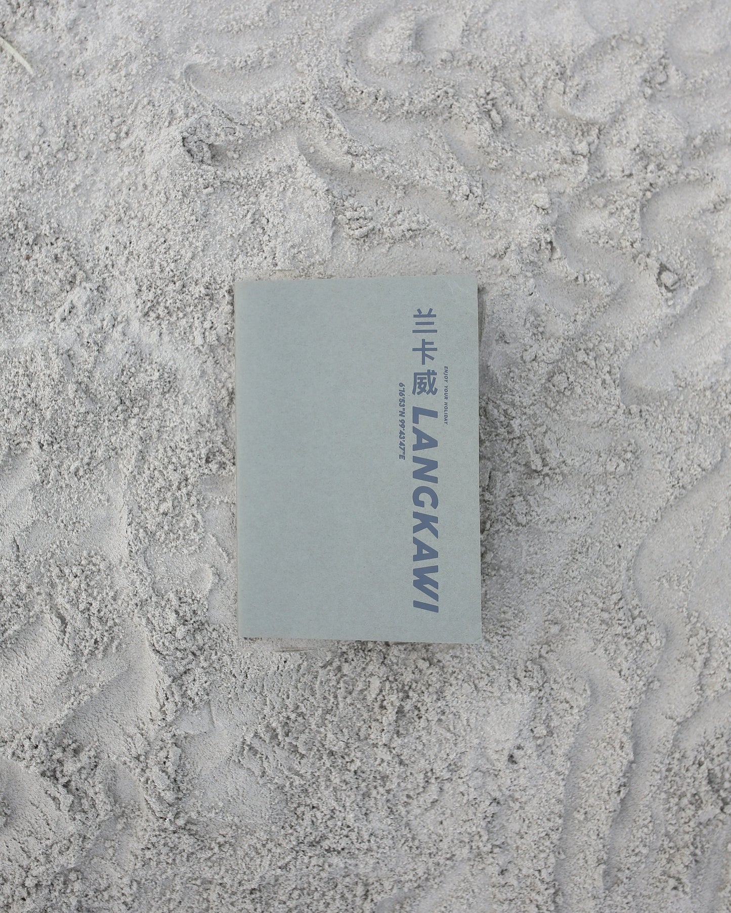 Holiday Pass to Langkawi Notebook in Grey