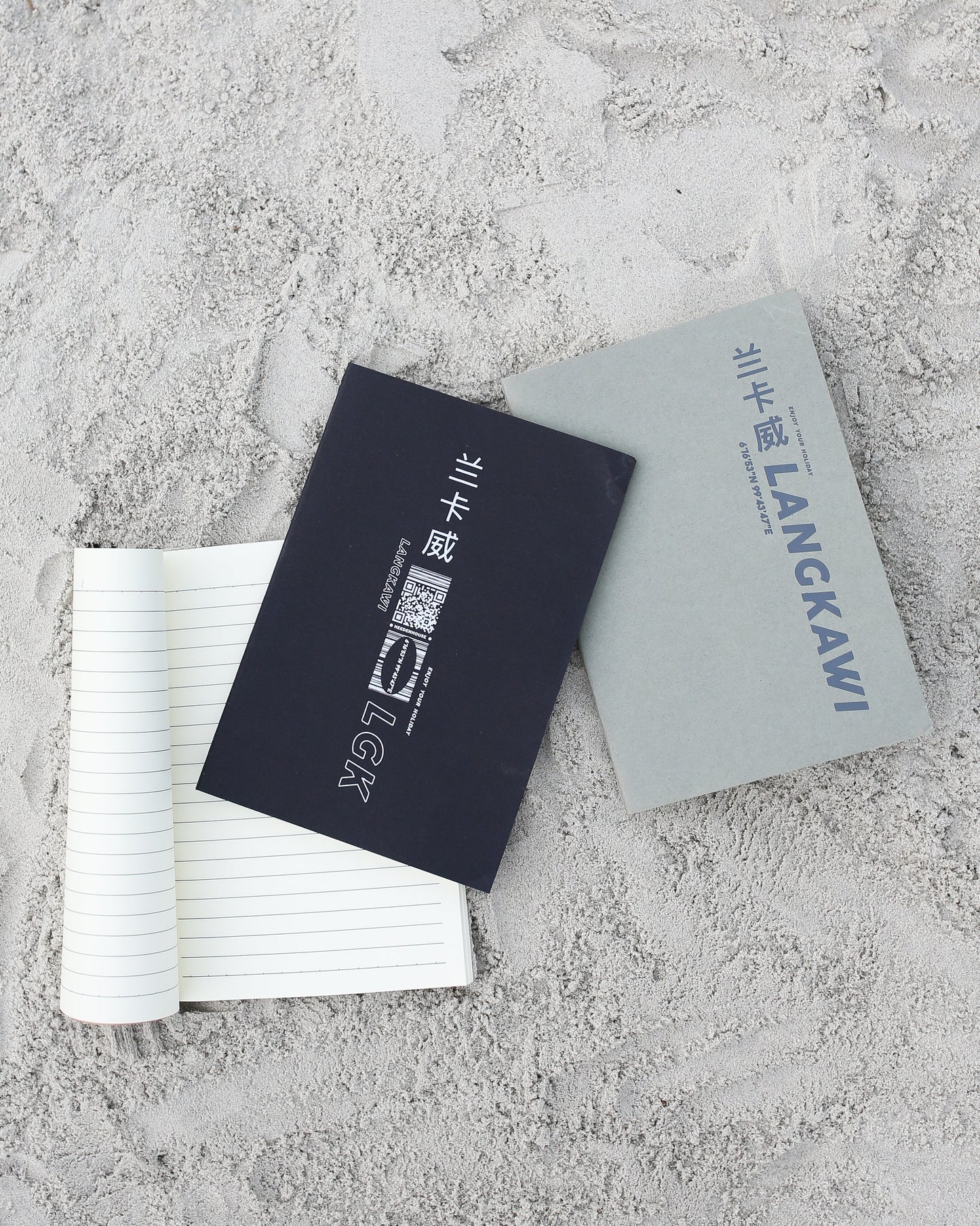 Holiday Pass to Langkawi Notebook in Grey