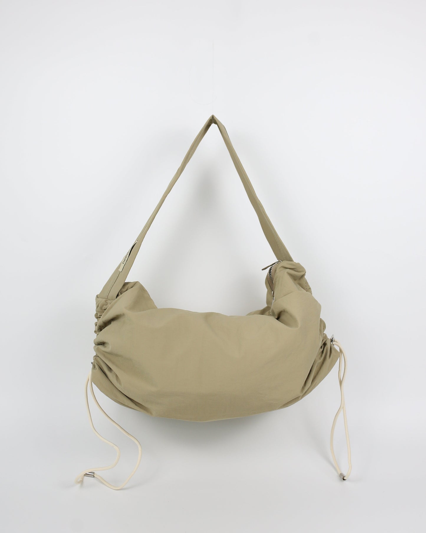 Minimalist Shoulder Bag in Khaki