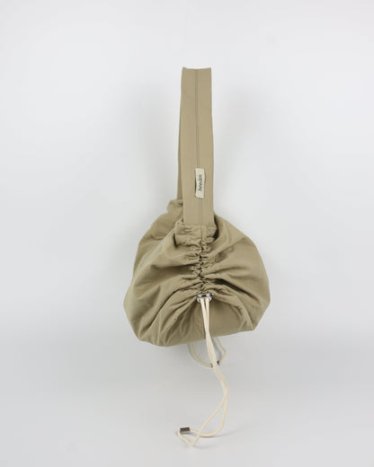 Minimalist Shoulder Bag in Khaki