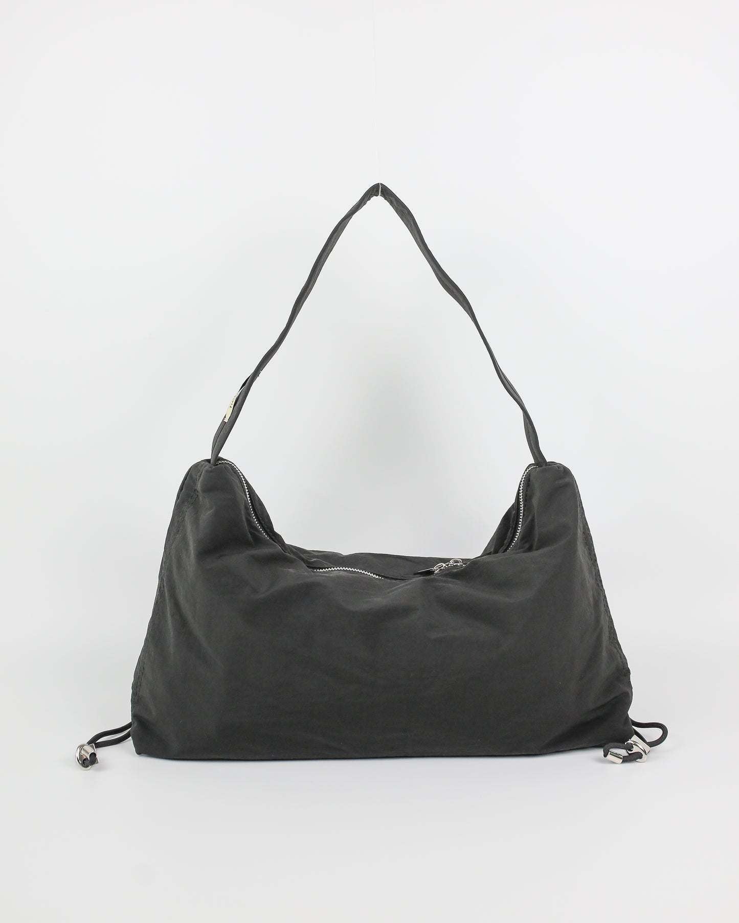 Minimalist Shoulder Bag in Black