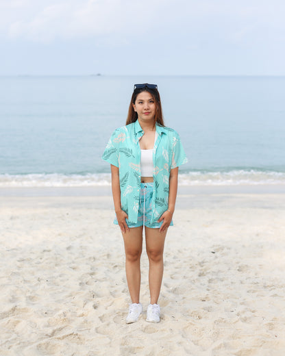 Hidden Classic Summer Leafy Shirt