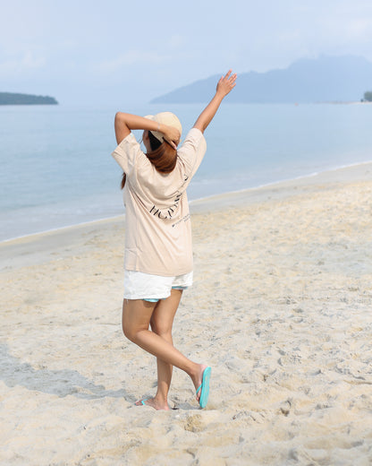 Holiday in Langkawi Tee in Khaki