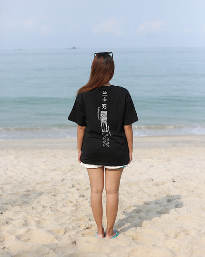 Holiday Pass to Langkawi Tee in Black