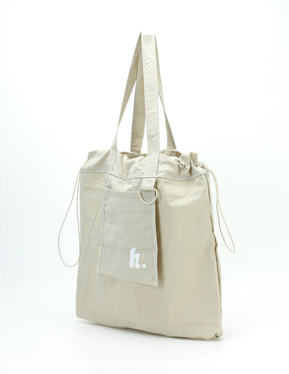 Fold-N-Go Carryall Tote / 001 in Khaki