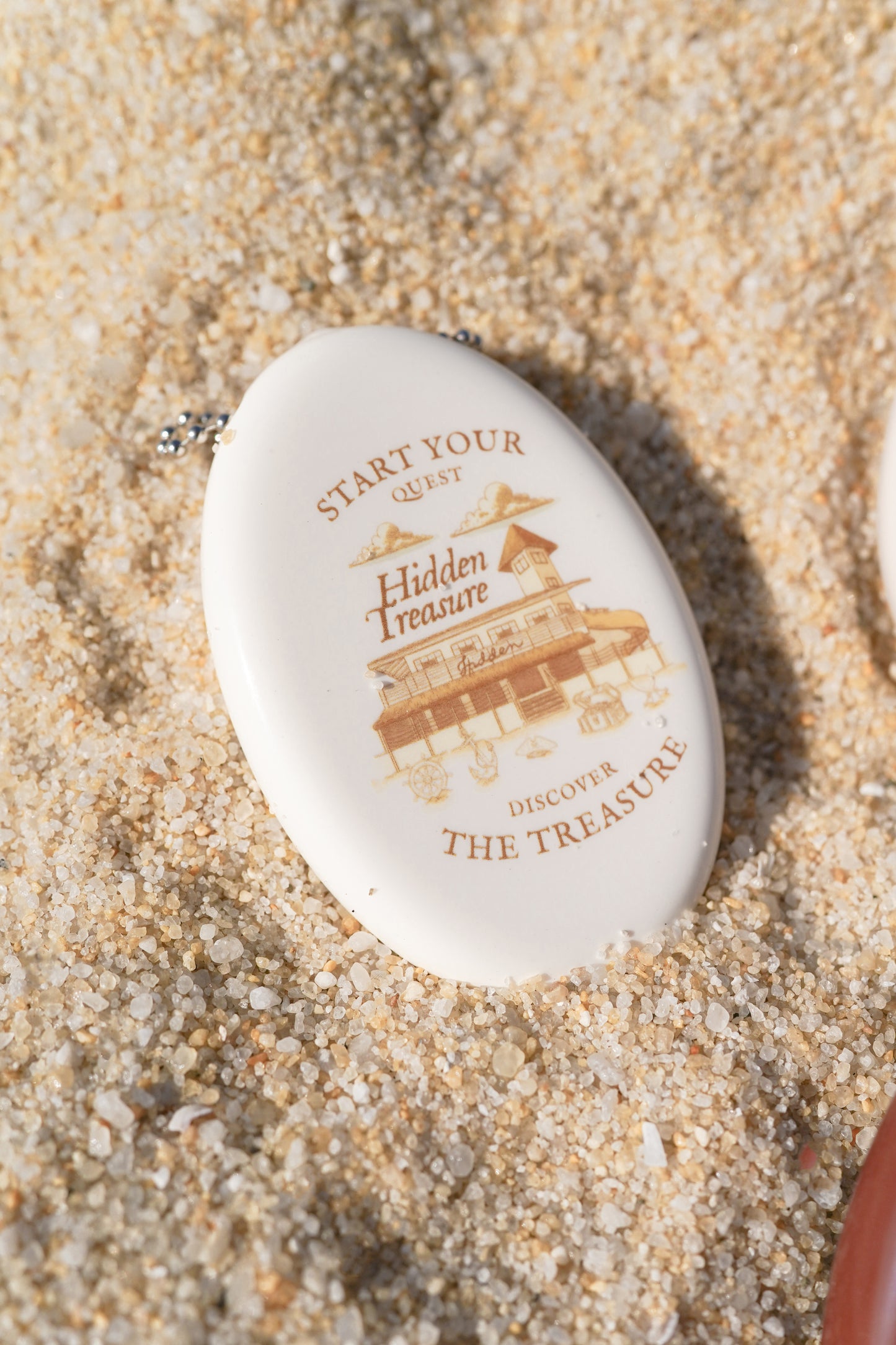 Hidden Treasure Silicone Coin Caddy Charm