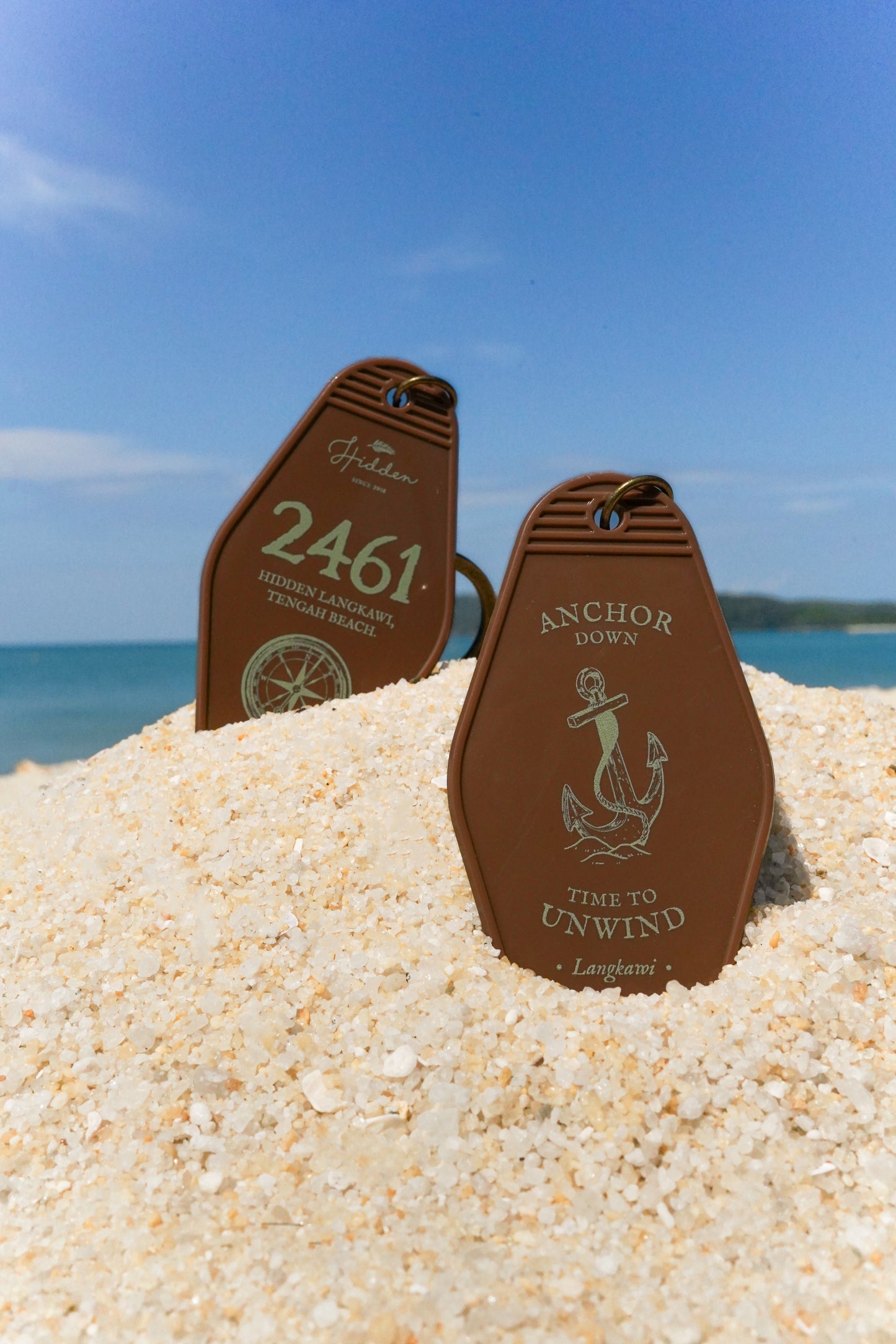 Hidden Treasure Hotel Key Ring