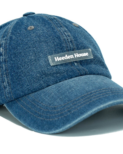 Denim baseball cap