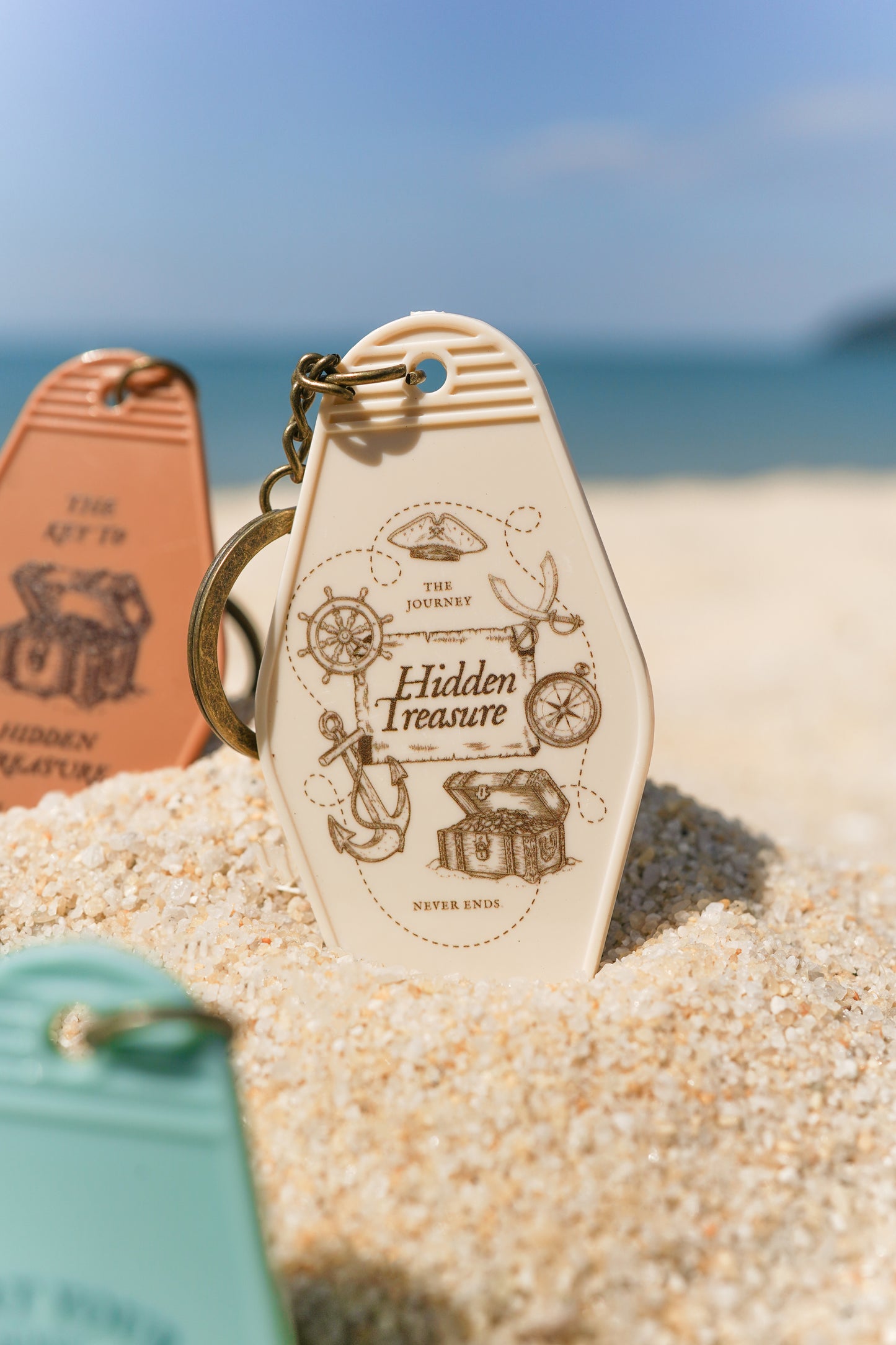 Hidden Treasure Hotel Key Ring