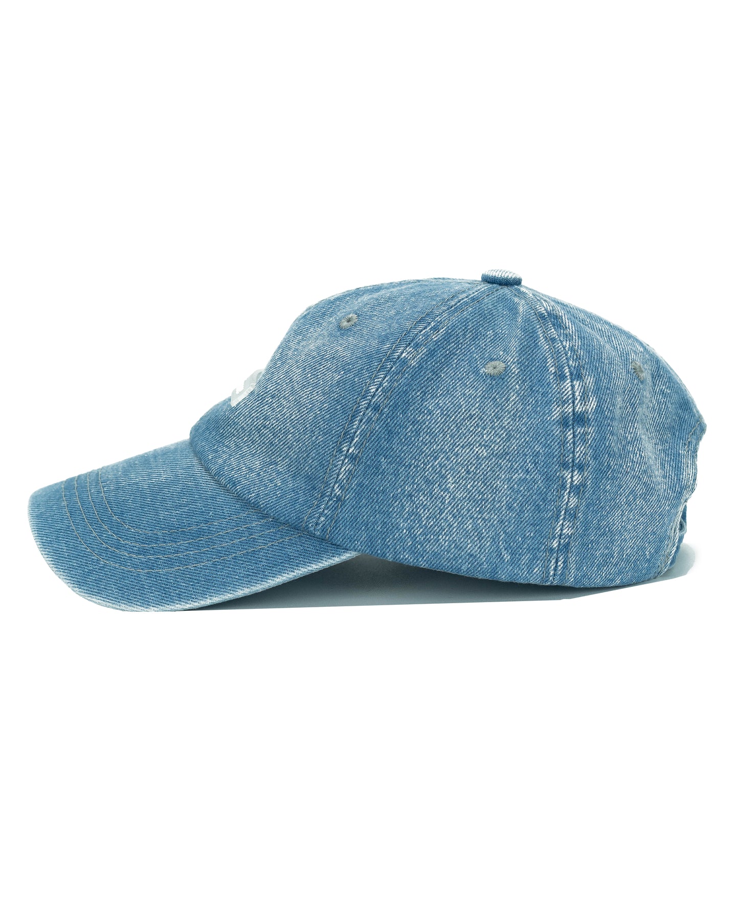 Denim baseball cap