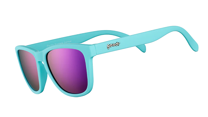 Goodr Sunglasses [OG] : Electric Dinotopia Carnival