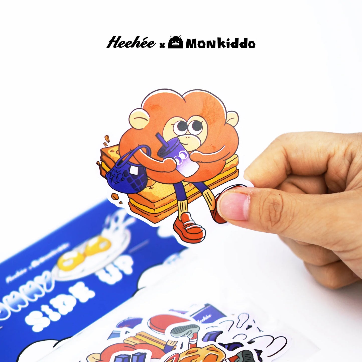 Heehee x Monkiddo Stickers Set