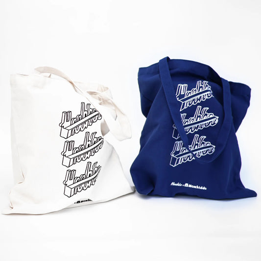 You Can Sit With Us Tote Bag - Dark Blue