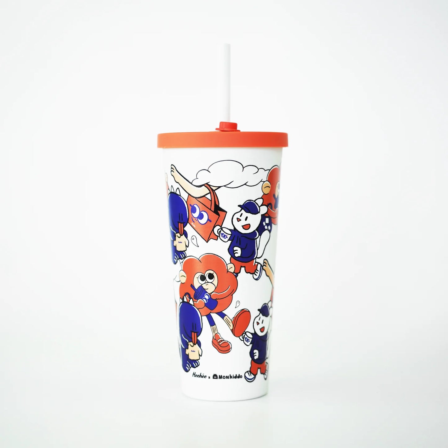 Heehee and The Gang Tumbler - White