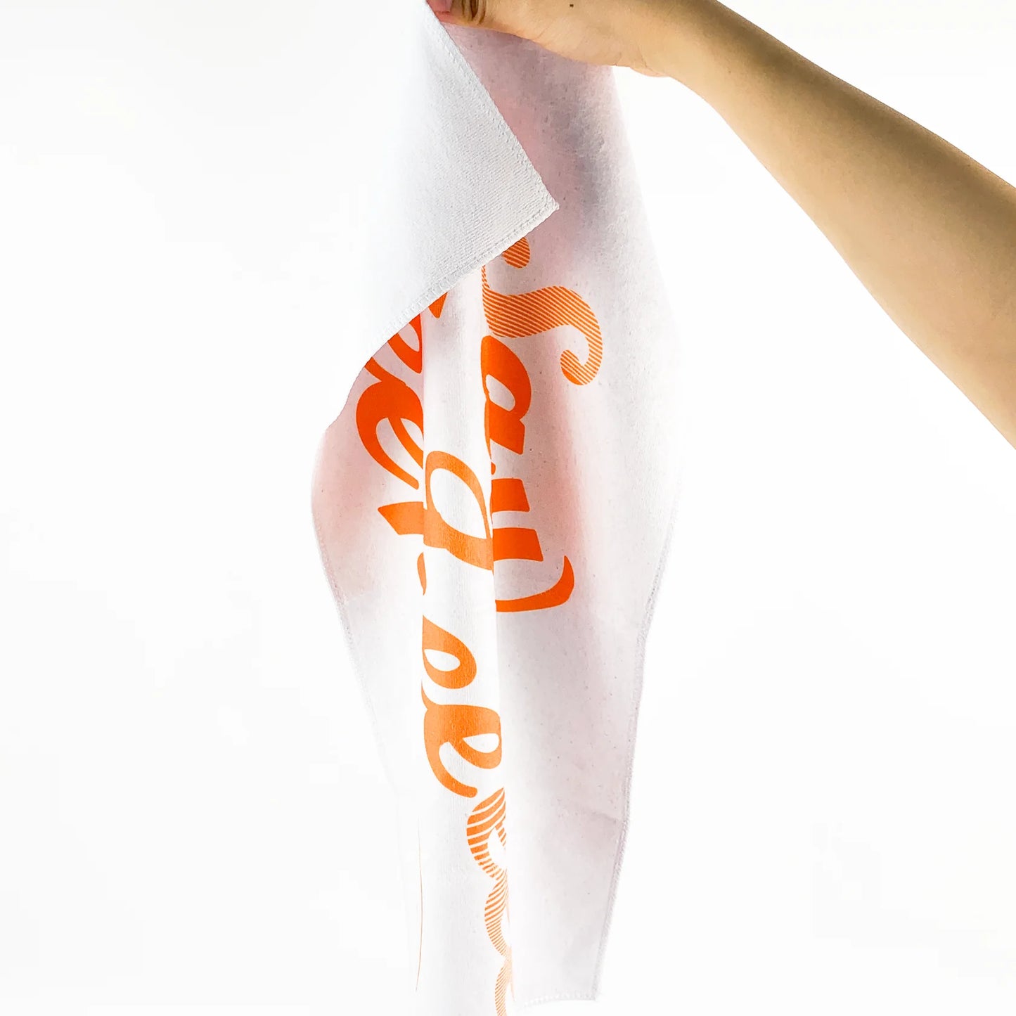 Say Heehee Grey Face Towel