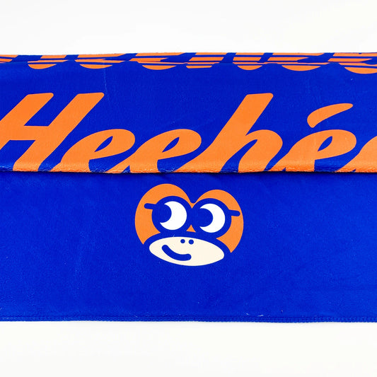 Say Heehee Louder Blue Beach Towel