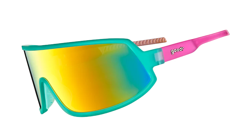 Goodr Sunglasses [WG]: SAVE A BULL,RIDE A RODEA CLOWN