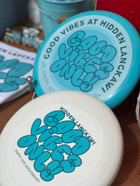 Good Vibes Only Frisbee